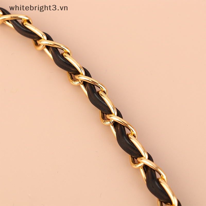 Dây Xích 120cm Bằng Da Thay Thế Chuyên Dụng Cho Túi Xách / Đeo Vai diy