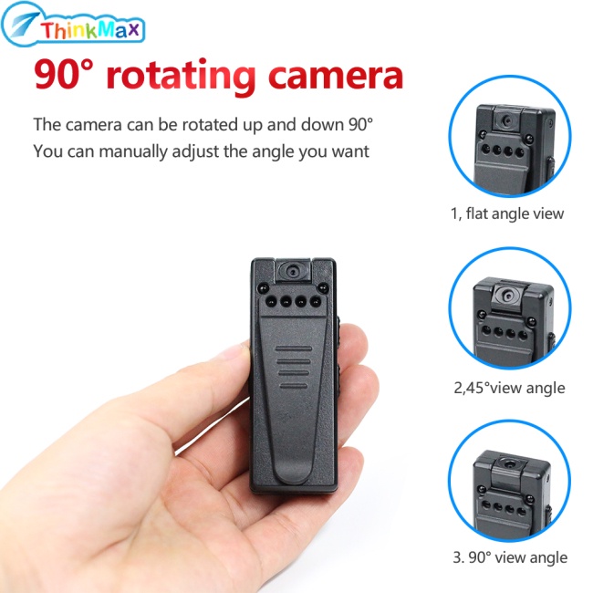 Camera Hành Trình dvr Kỹ Thuật Số hd mini Bỏ Túi Hỗ Trợ Tầm Nhìn Ban Đêm