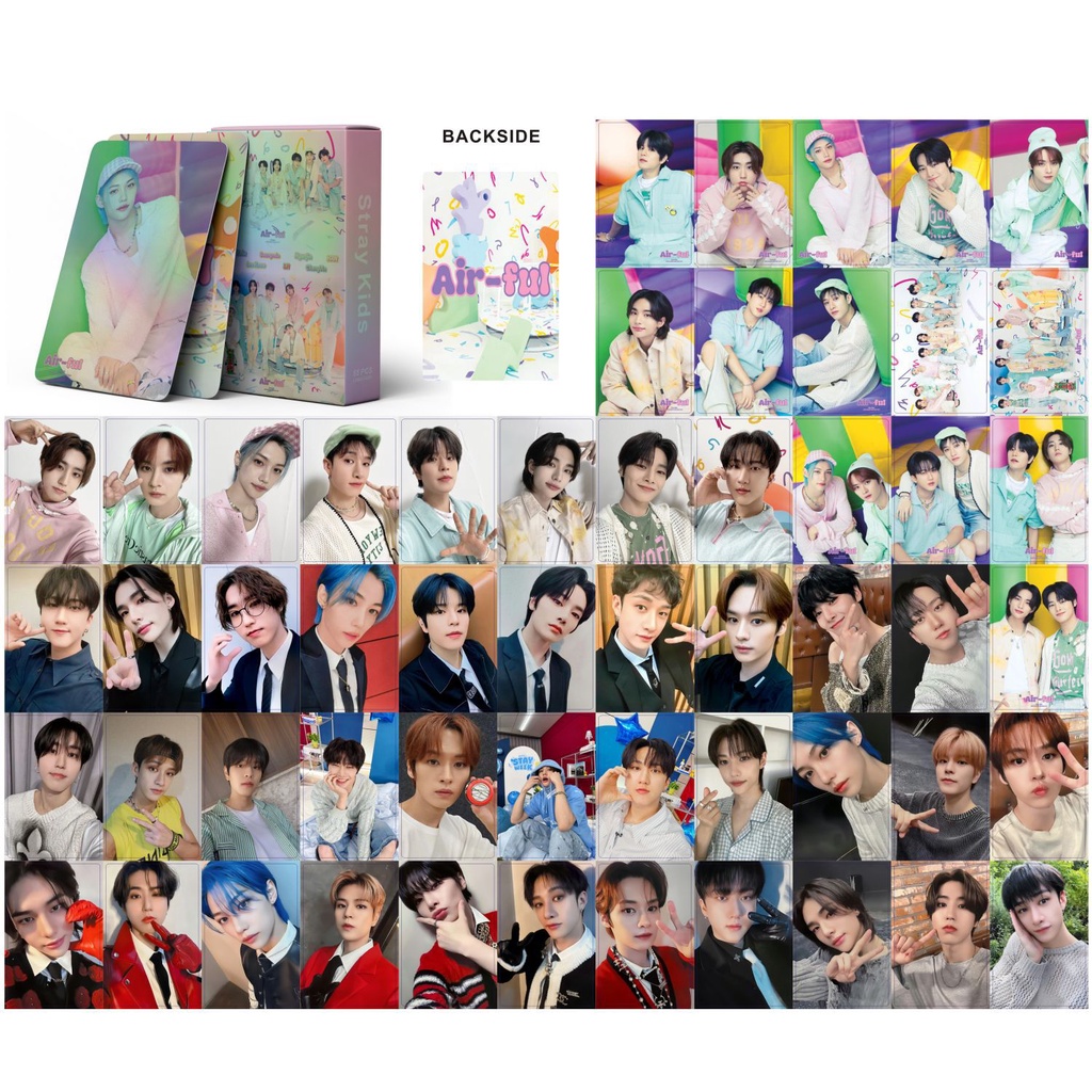 55 Tấm Ảnh lomo card Nhóm Nhạc straykids 2024
