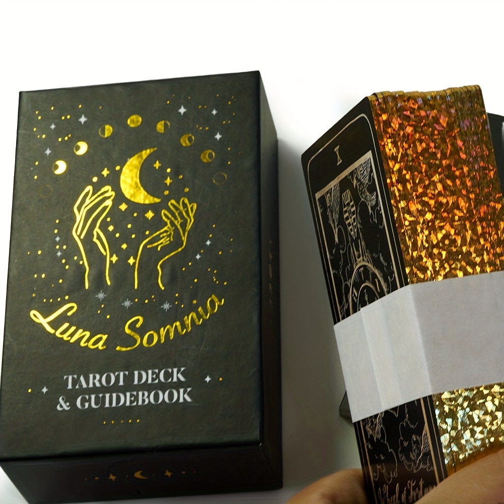 Luna Bộ Bài tarot Mất Ngủ Kèm Thẻ Bài Giấy Kích Thước Khác Nhau