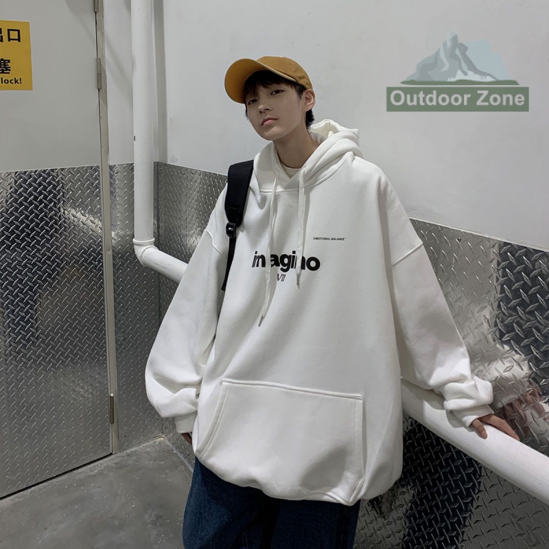 Áo hoodie Dáng Rộng Thời Trang Xuân Thu Cá Tính Cho Nam