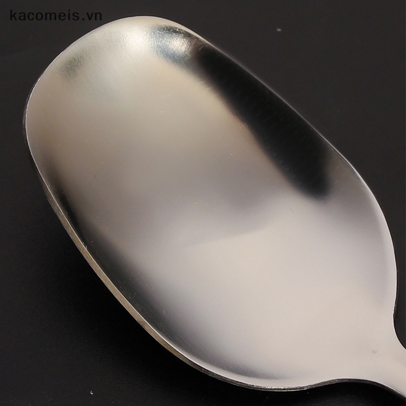 Kemeisvn Muỗng Cà Phê Cán Dài Bằng Thép Không Gỉ