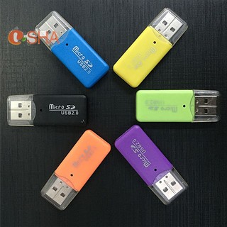 Đầu Đọc Thẻ Nhớ mini usb sd / mmc 480mbps Dành Cho Máy Tính / laptop Mới