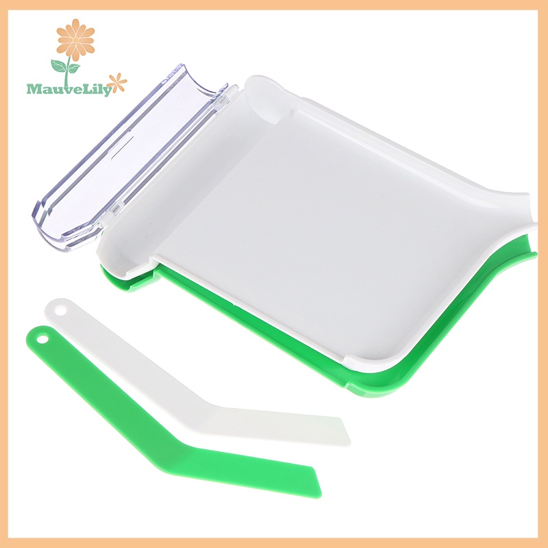 Lily 1 Khay Đựng Thuốc Viên Kèm Thìa Đếm Tay Phải uuu