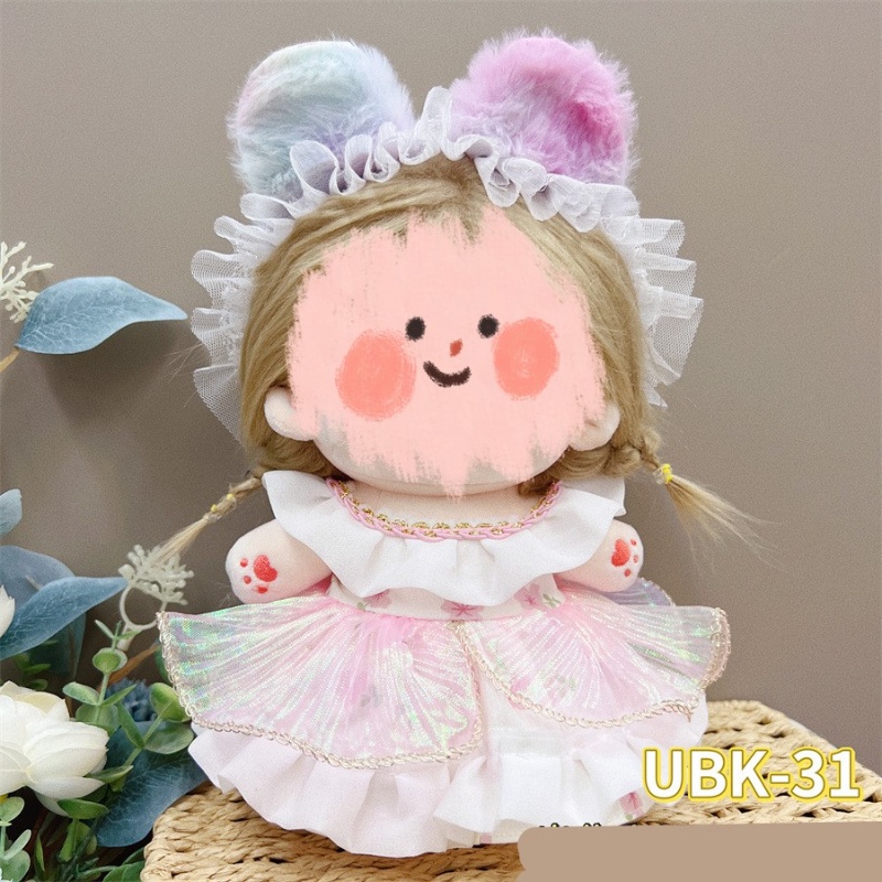 Đầm cotton 20cm Thời Trang Cho Búp Bê Barbie