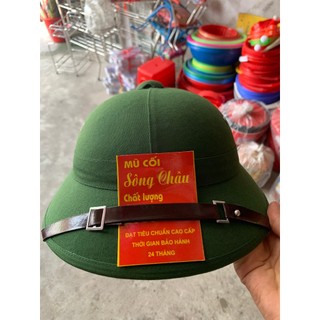 1 chiếc mũ cứng vành bầu dục; mũ cối _happyshop