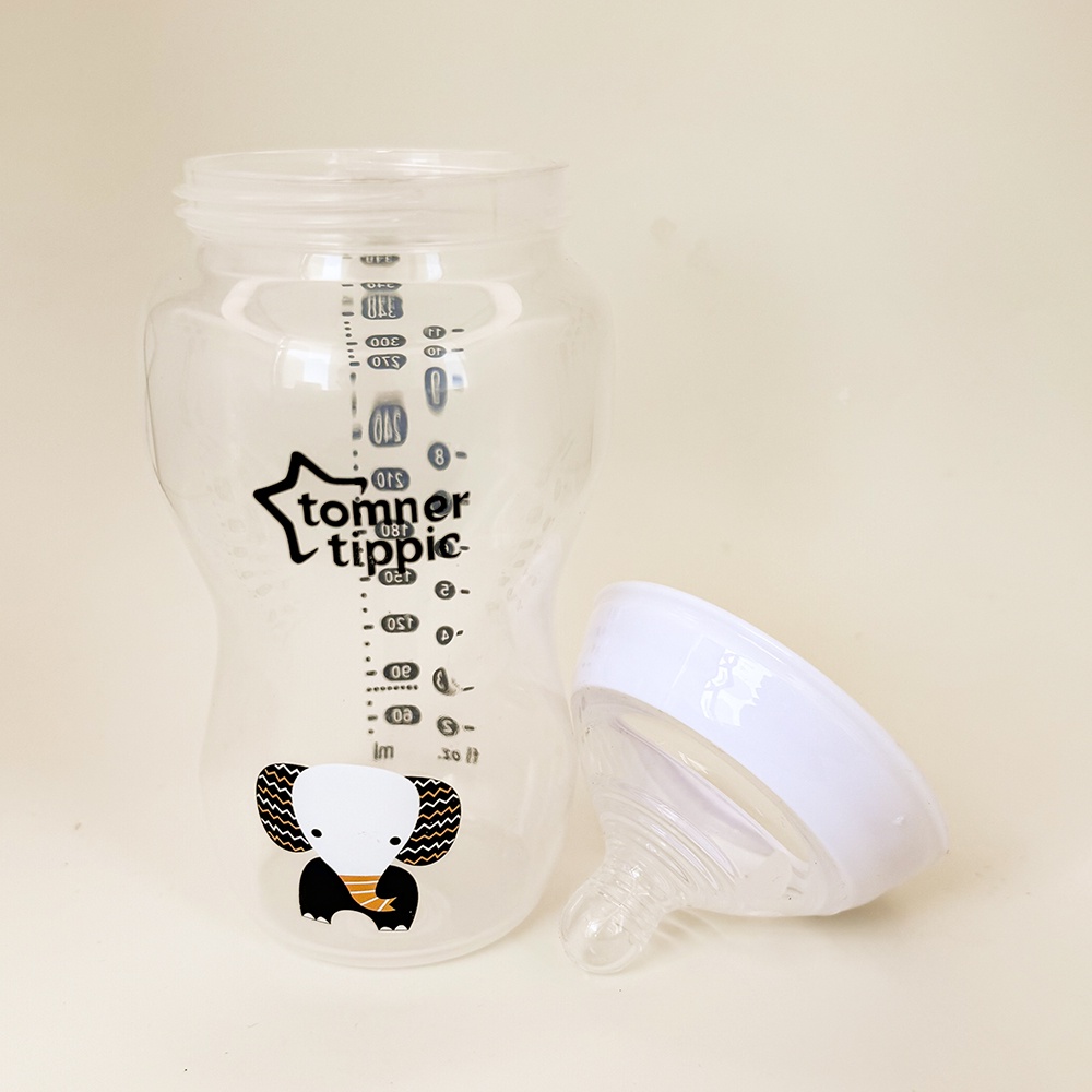 TOMMEE TIPPEE Tommee Bình Sữa Bằng silicone Cỡ Lớn Tiện Dụng Cho Bé Sơ Sinh