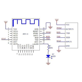 Mô-đun bluetooth 5.0 voktta jdy-23 cc2541