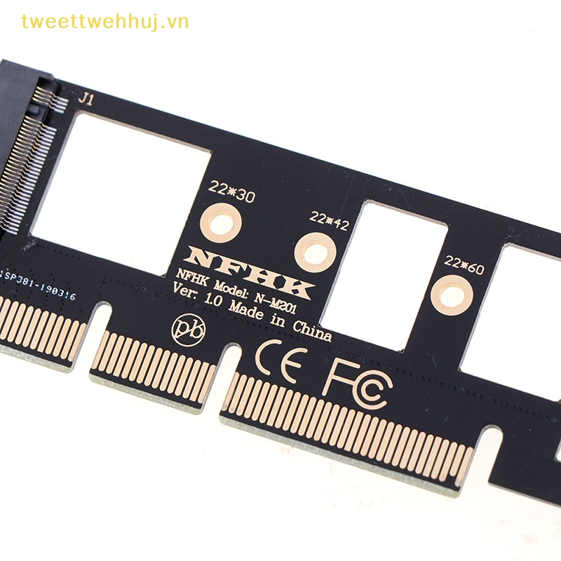 Card Chuyển Đổi pci-e m.2 ngff ssd Sang Pcie pci express 3.0 16x x4 1 * nvme vn