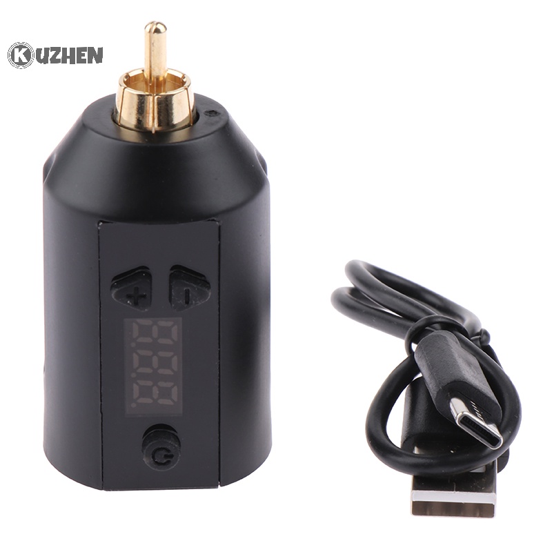 1 Nguồn Điện rca 1500mah Cho Máy Xăm Không Dây