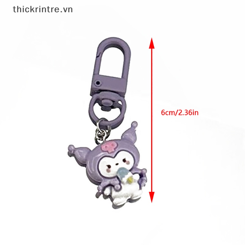 Th Móc Khóa Hình Cây Kem Ốc Quế Hoạt Hình mini Dễ Thương Làm Quà Tặng vn