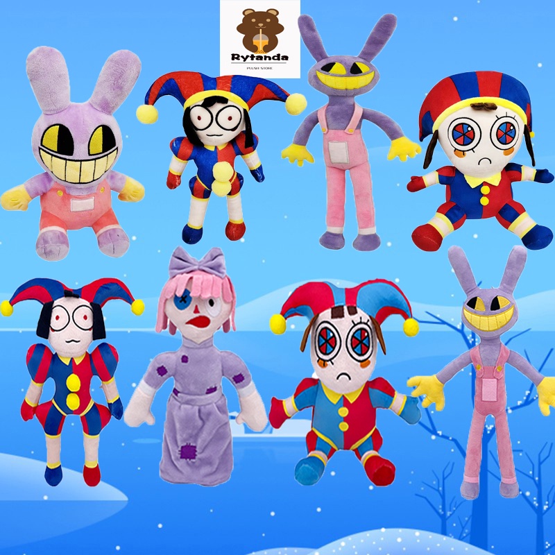 Đồ chơi nhồi bông RYTANDA mô hình The Amazing Digital Circus quà tặng dễ thương cho trẻ em