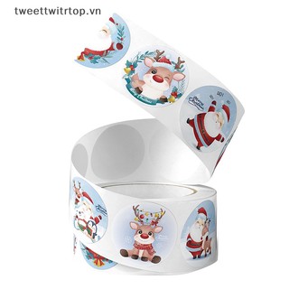 Bộ 500 Nhãn Dán Trang Trí Giáng Sinh diy