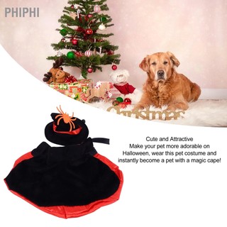 Phiphi 2 cái halloween thú cưng trang phục bộ mũi và nón cho mèo con chó cosplay dự tiệc cung cấp