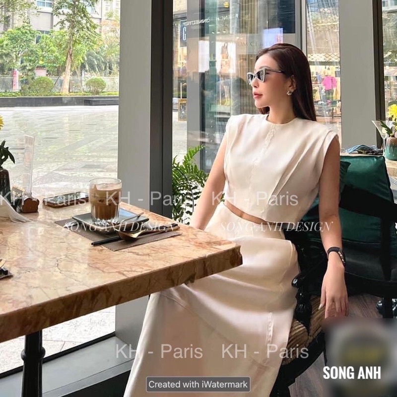 Set áo chân váy thô