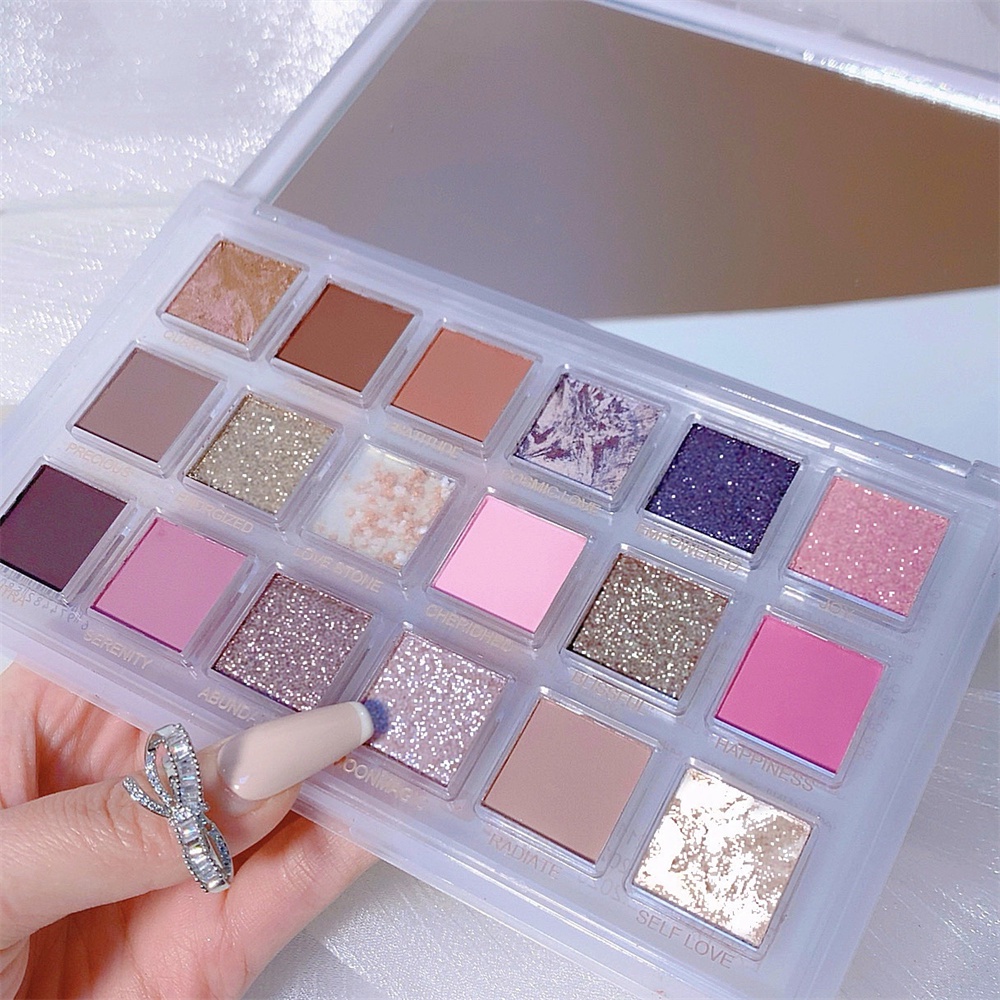 Bảng Phấn Mắt Ngọc Trai Bảng Phấn Mắt Trang điểm Parity Eye Shadow Plate Matte Dành Cho Sinh Viên Bảng Phấn Mắt Trang điểm Mắt Bảng Phấn Mắt Pearlescent Matte Eye Shadow Plate Mỹ  , Mỹ