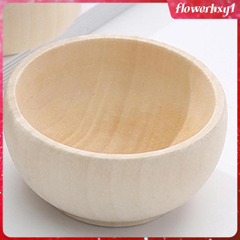 Bộ 4 Tô Gỗ Đồ Chơi Tự Vẽ Cho Bé
