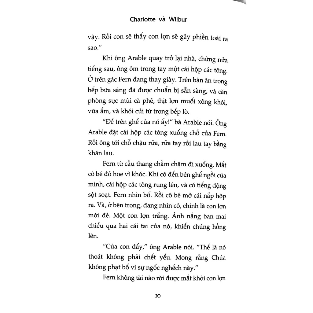 Sách Charlotte và Wilbur
