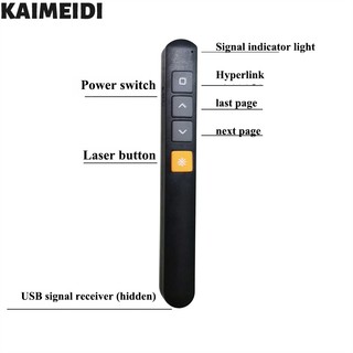 Kaimeidi Bút laser Trình Chiếu Bảng Trắng ppt laser Điều Khiển Từ Xa