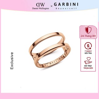 Nhẫn Daniel Wellington Elan Dual Ring Rose Gold DW - Garbini