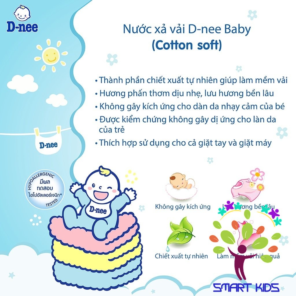 NƯỚC XẢ VẢI DNEE 2800ML THÁI LAN Chính hãng