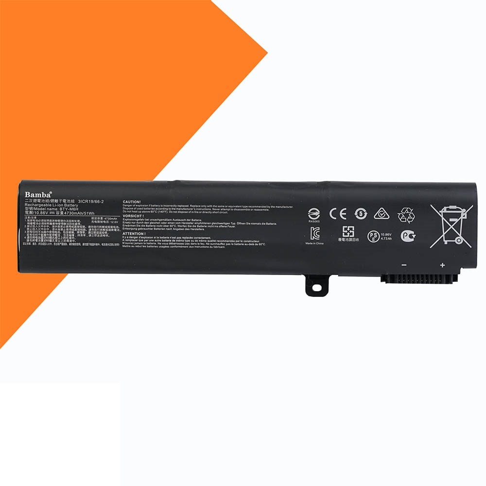 Pin Laptop MSI GE62, GE72, GL62M, GL72, GP72 (MS-16J3, MS-16J6, MS-1795, BTY-M6H)
