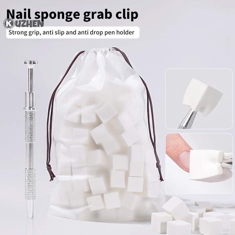 Set 20 / 50 Kẹp Xốp Làm Móng Tay Chuyên Dụng