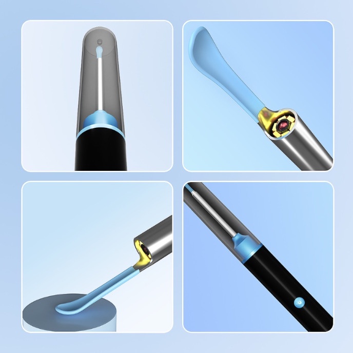 Bộ Dụng Cụ Lấy Ráy Tai Có camera 3.9mm Cho Người Lớn Và Trẻ Em