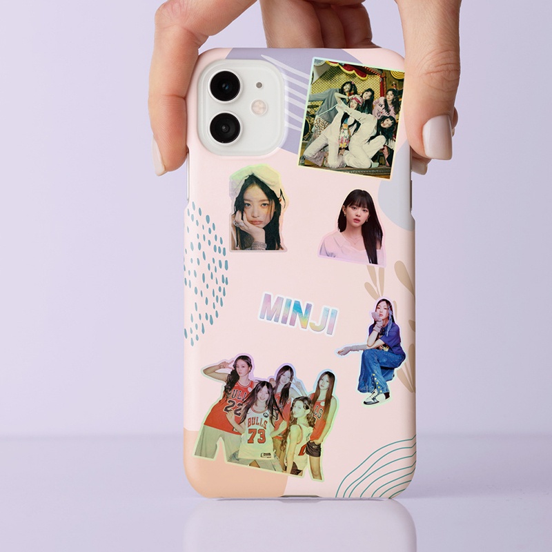 Dyh set 105 Miếng Dán Hình kpop diy Trang Trí Đa Ứng Dụng