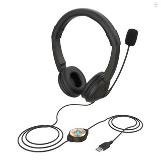 Aneng tai nghe chụp tai có dây usb chống ồn kèm mic có thể điều chỉnh âm lượng