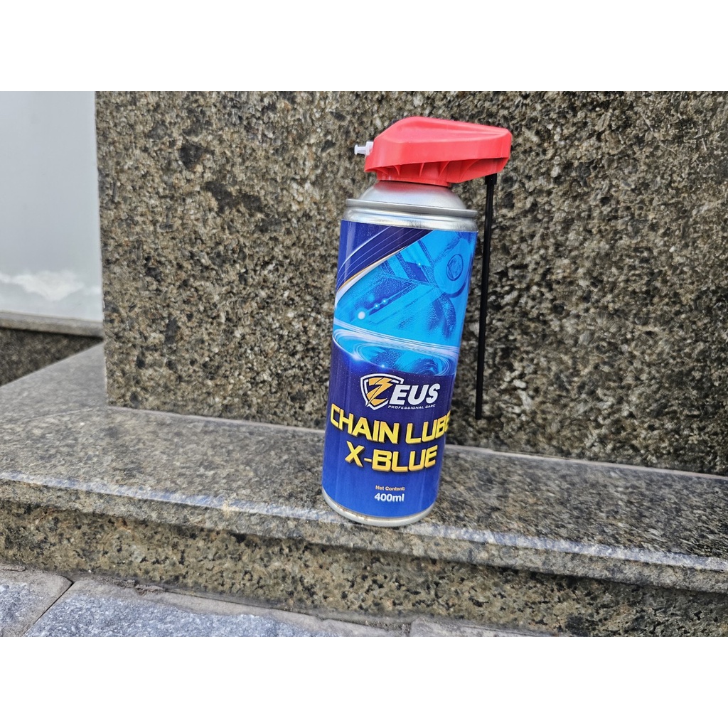 Dung Dịch Bôi Trơn, Dưỡng Sên Mỡ Bò Xanh Zeus Chain Lube X-Blue 400ml
