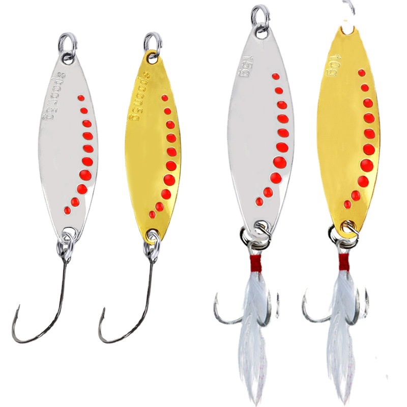 Mồi Câu Lure Thìa Lượn Spoon chuyên câu cá suối, cá mương, câu lure  Anh Khoa Tackle
