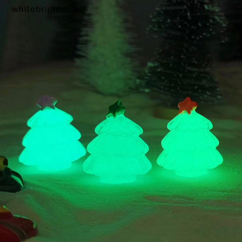 / / Cny Trang Trí / 1 Cái Cây Thông mini Phát Sáng Trong Đêm Giáng Sinh diy