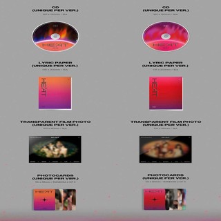 (G)I-DLE -Special Album [HEAT](SLEEVE / BLAZE .FLARE Ver.)