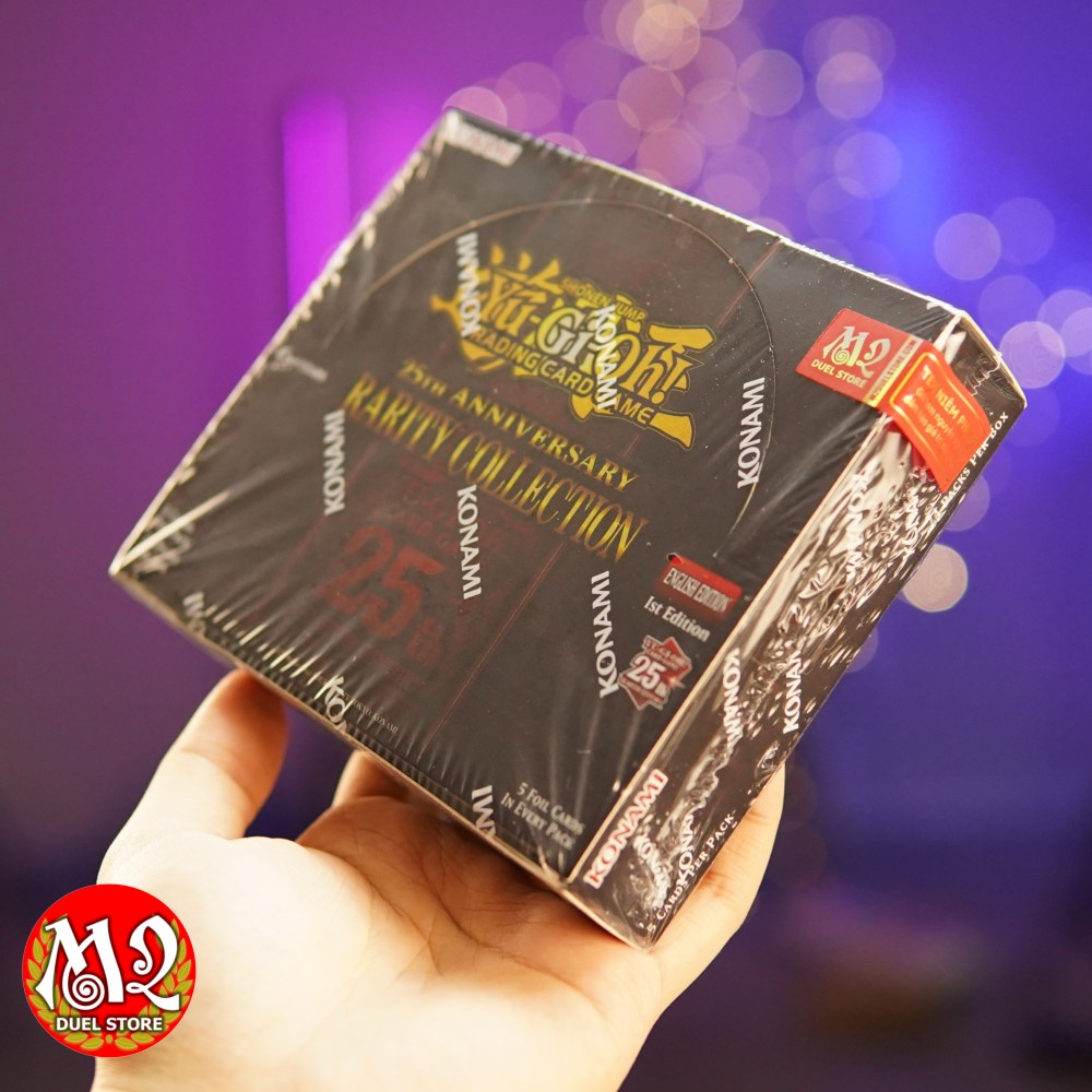 Hộp Thẻ Bài Yugioh 25th Anniversary Rarity Collection Booster Box - RA01 - Chính Hãng Konami - Nhập khẩu Anh Quốc UK