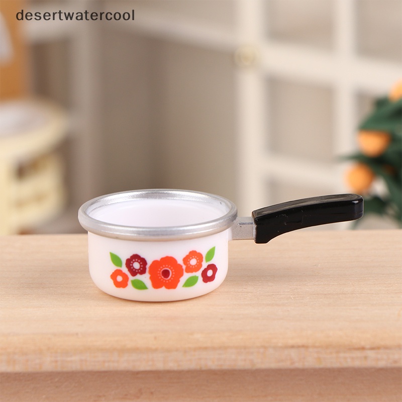 1 Mô Hình Nồi Chảo Mini Tỉ Lệ 1: 12 Trang Trí Nhà Búp Bê
