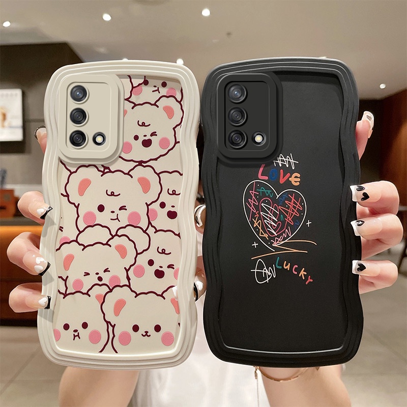 ốp lưng oppo a95 ốp lưng oppo a74 Dễ Thương Ốp Điện Thoại tpu Chống Sốc Họa Tiết Hoạt Hình Cho