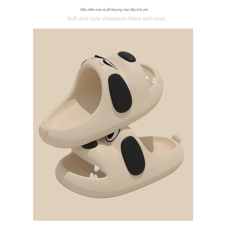 Dép Đi Trong Nhà Đế Dày Chống Trượt Họa Tiết Hoạt Hình Dễ Thương