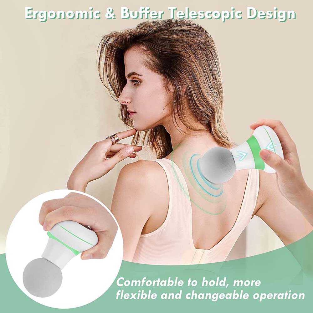 Mini Fascia Gun Mini Massager Upgrade Muscle Massager Suitable for Back, Neck, and Body