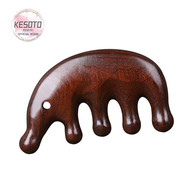 Lược Gỗ Chải Tóc Mát Xa Thư Giãn Cho Người Lớn