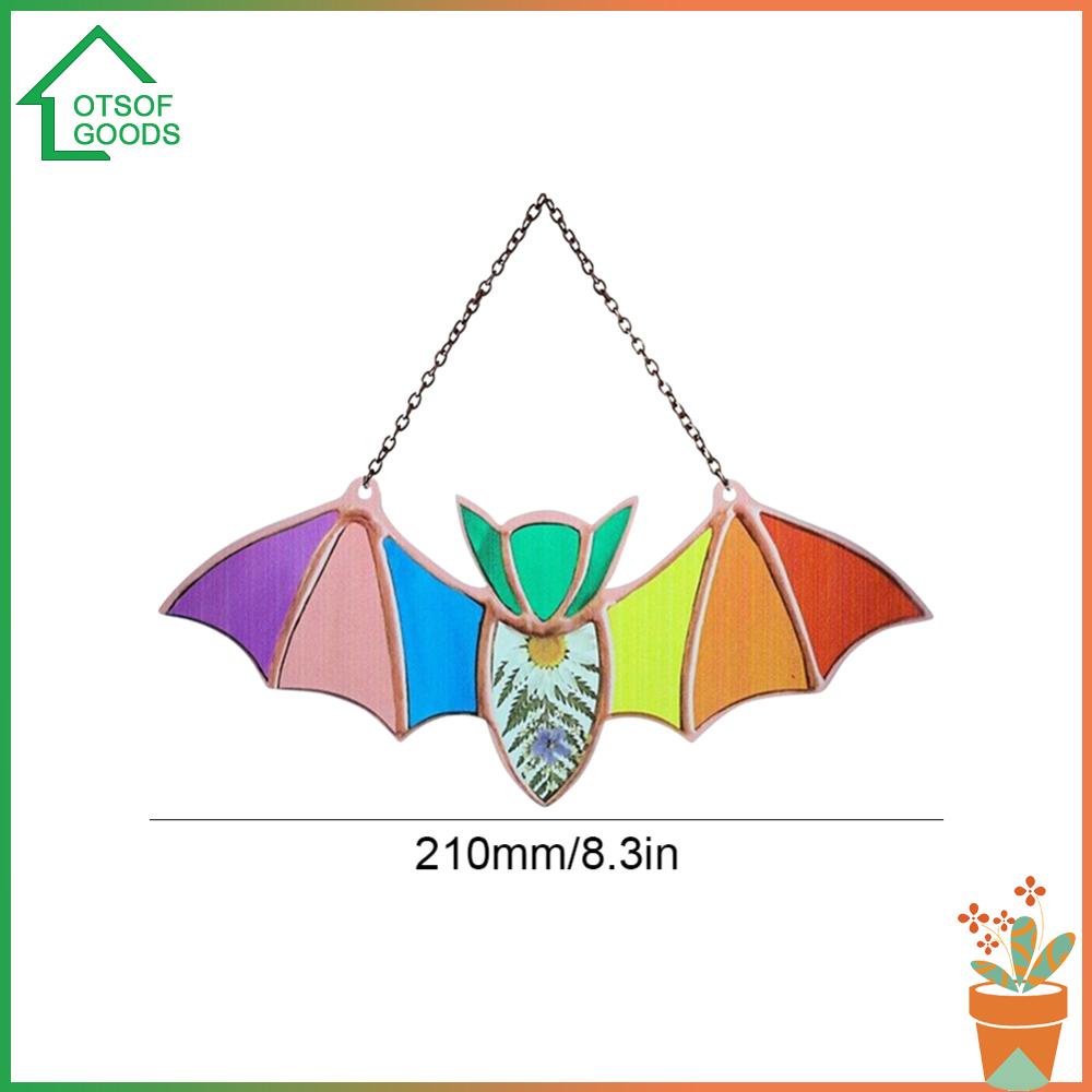 ✿ Túi Xách Nhiều Ngăn Tiện Dụng Thời Trang ✿ Dơi Bằng acrylic Nhiều Màu Treo Tường Trang Trí Phong Cách halloween