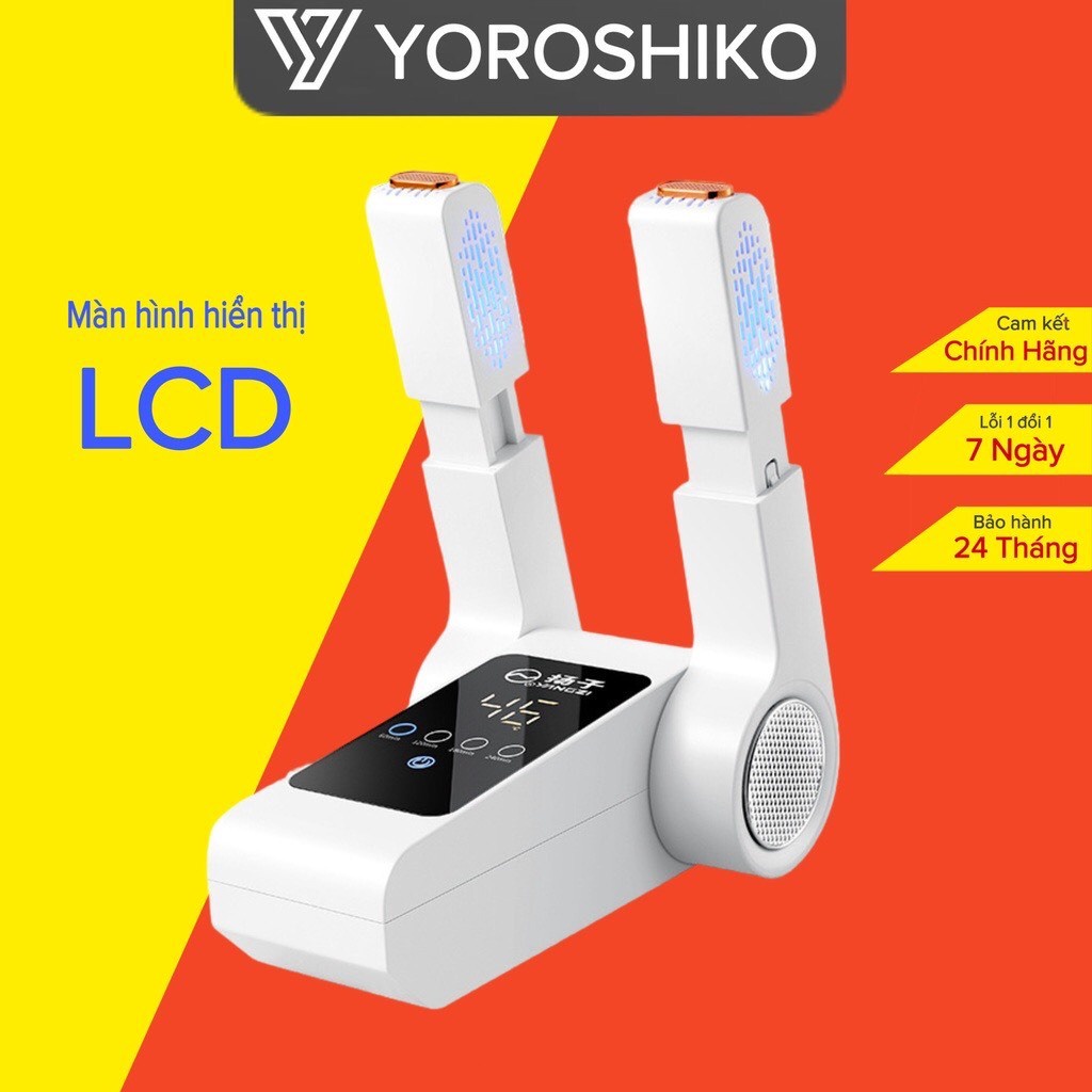 Máy sấy giày Yoroshiko cao cấp có tia cực tím khử mùi hàng chính hãng