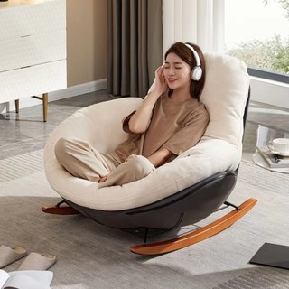 Ghế sofa đơn, ghế lười, ghế bập bênh ban công, Bắc Âu, phòng khách,