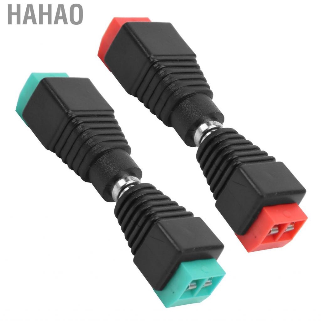 Hahao 5.5x2.1mm DC Power Connector No welding Male Female Adapters for converter
