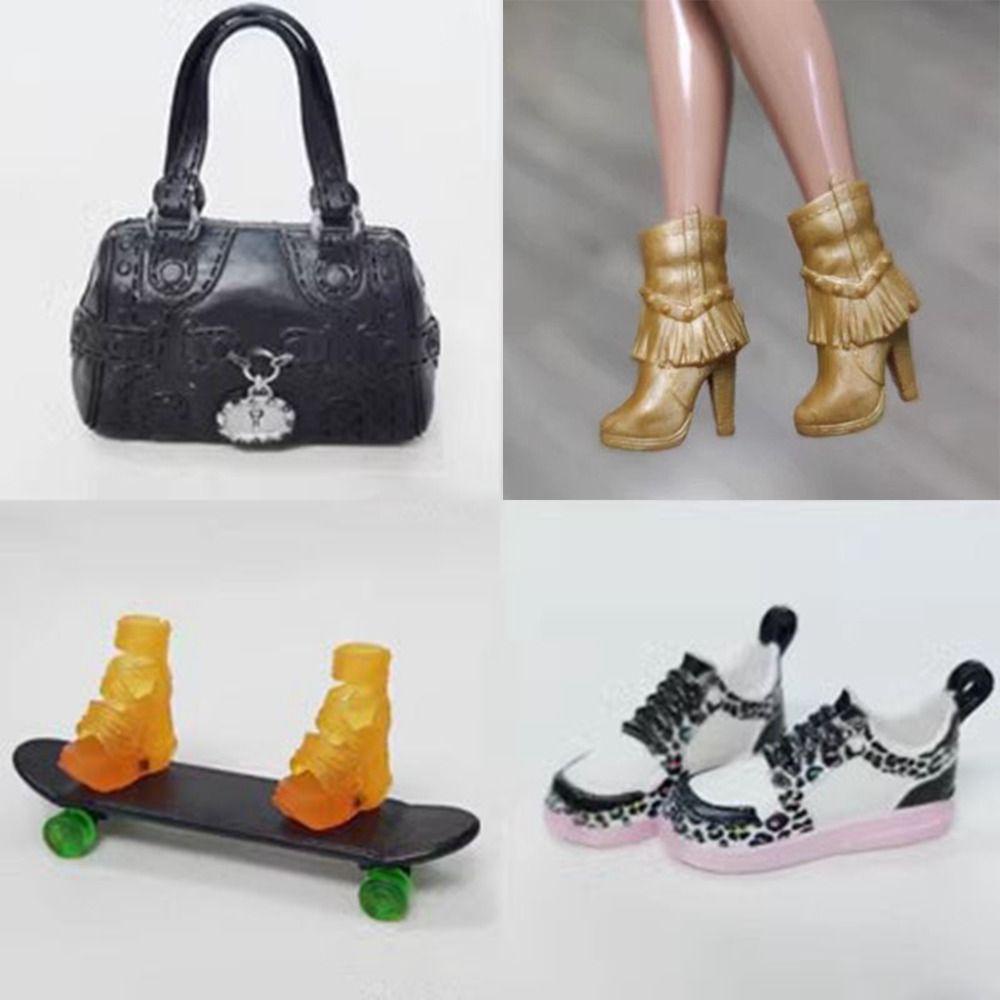 Giày Cao Gót 10 Kiểu Xinh Xắn Cho Búp Bê 1 / 6 30cm