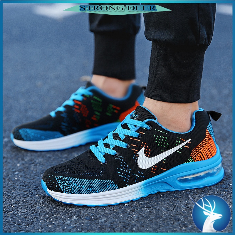 Mua 1 Tặng 1 -Giày Thể Thao Thoáng Khí Thời Trang Chống Trượt Kiểu Hàn Quốc Trẻ Trung Dành Cho Nam Size:35-46