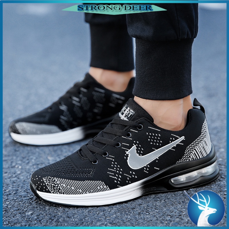 Mua 1 Tặng 1 -Giày Thể Thao Thoáng Khí Thời Trang Chống Trượt Kiểu Hàn Quốc Trẻ Trung Dành Cho Nam Size:35-46