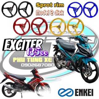 Vành mâm đúc 3 cây sirius / lc135 / exciter135 enkei at racing