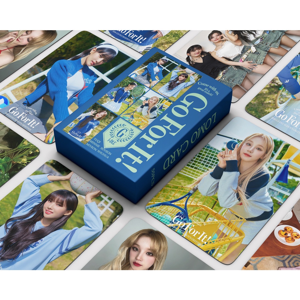 GIDLE Album GO FOR IT Photocard I-DLE Lomo Card