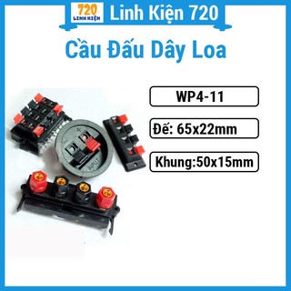 Cầu đấu dây loa loại wp4-11/wp4-13/wp8-2/wp2-9b tùy chọn